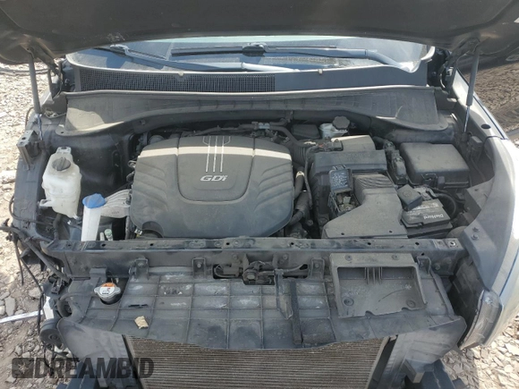 2017 Kia Sorento EX with VIN 5XYPHDA55HG201570, listed as a Copart auction lot 57595985 with 129,698 mi miles and Salvage title. Bid and sale history available at DreamBid. Image 12.