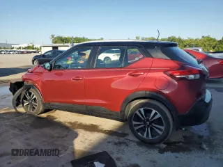 2020 Nissan Kicks SV with VIN 3N1CP5CV8LL565944, listed as a Copart auction lot 53355745 with 14,429 mi miles and Salvage Title. Bid and sale history available at carsss.com. Image 2.
