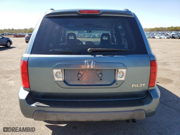 2005 Honda Pilot EX-L with RES with VIN 5FNYF18685B067664, listed as a Copart auction lot 49152805 with 135,232 mi miles and Salvage Title. Bid and sale history available at carsss.com. Image 6.