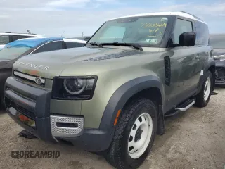 2023 Land Rover Defender S with VIN SALEJ6EX1P2114172, listed as a Copart auction lot 75063664 with Not provided miles and Salvage title. Bid and sale history available at DreamBid. Image 1.
