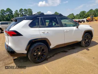 2023 Toyota RAV4 Hybrid XSE with VIN 2T3E6RFV5PW043640, listed as a Copart auction lot 64097125 with 13,686 mi miles and Salvage title. Bid and sale history available at DreamBid. Image 3.
