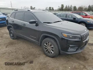 2021 Jeep Cherokee Latitude Lux with VIN 1C4PJMMX1MD175124, listed as a Copart auction lot 49217725 with 50,088 mi miles and Salvage Title. Bid and sale history available at carsss.com. Image 4.
