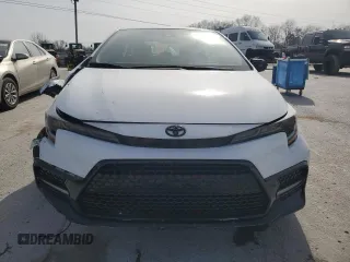 2022 Toyota Corolla SE with VIN 5YFS4MCEXNP103984, listed as a Copart auction lot 45969555 with 17,531 mi miles and Salvage Title. Bid and sale history available at DreamBid. Image 5.