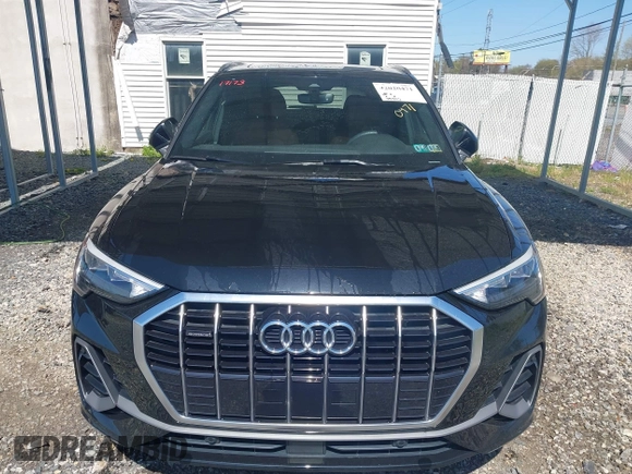 2021 Audi Q3 S line Premium with VIN WA1DECF36M1031852, listed as a IAAI auction lot 42020471 with 29,445 mi miles and . Bid and sale history available at DreamBid. Image 12.