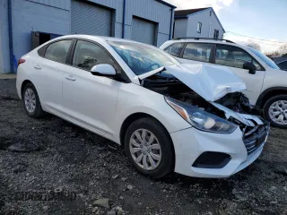 2019 Hyundai Accent SE with VIN 3KPC24A33KE079875, listed as a Copart auction lot 77388893 with 76,385 mi miles. Bid and sale history available at carsss.com. Image 4.