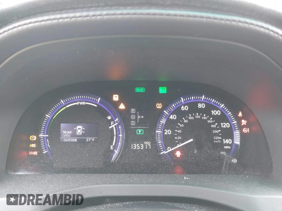 2010 Lexus HS 250h with VIN JTHBB1BA7A2021818, listed as a IAAI auction lot 41380976 with 135,317 mi miles and . Bid and sale history available at DreamBid. Image 7.