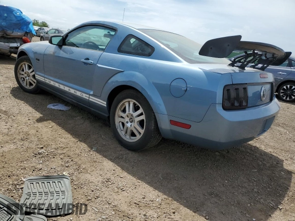 2007 Ford Mustang Deluxe with VIN 1ZVHT80N275337901, listed as a Copart auction lot 57411365 with 144,735 mi miles and Salvage title. Bid and sale history available at DreamBid. Image 2.