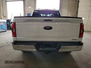 2021 Ford F-150 XL with VIN 1FTFW1E88MKE41611, listed as a Copart auction lot 61092115 with 83,277 mi miles and Salvage title. Bid and sale history available at DreamBid. Image 6.
