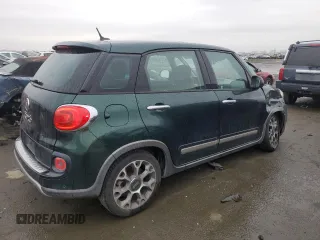 2014 FIAT 500L Trekking with VIN ZFBCFADH0EZ009238, listed as a Copart auction lot 42465845 with 104,858 mi miles and Salvage Title. Bid and sale history available at DreamBid. Image 3.