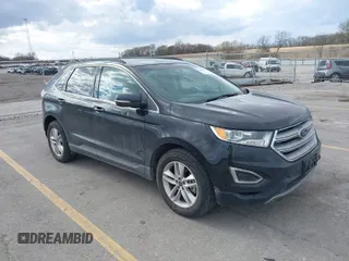 2015 Ford Edge SEL with VIN 2FMTK3J94FBB47320, listed as a IAAI auction lot 41982477 with 136,005 mi miles. Bid and sale history available at carsss.com. Image 1.
