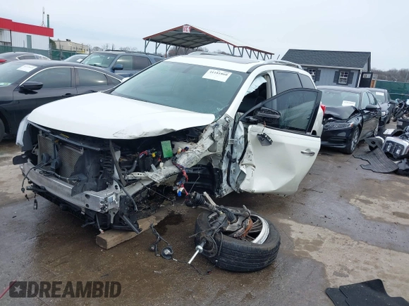 2018 Nissan Pathfinder SL with VIN 5N1DR2MM1JC666604, listed as a IAAI auction lot 41181860 with 57,586 mi miles. Bid and sale history available at carsss.com. Image 18.
