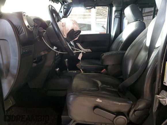 2017 Jeep Wrangler Unlimited Rubicon Recon with VIN 1C4HJWFG5HL508658, listed as a Copart auction lot 87092924 with 108,574 mi miles and Salvage title. Bid and sale history available at DreamBid. Image 7.