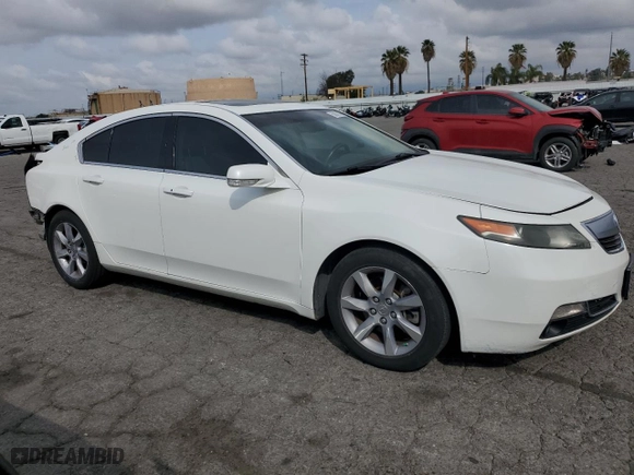 2012 Acura TL Tech Auto with VIN 19UUA8F51CA030625, listed as a Copart auction lot 50870085 with 146,763 mi miles and Salvage Title. Bid and sale history available at carsss.com. Image 4.