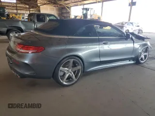 2017 Mercedes-Benz C 63 AMG with VIN WDDWK8GB4HF503779, listed as a Copart auction lot 57319275 with 25,924 mi miles and Clean title. Bid and sale history available at DreamBid. Image 3.