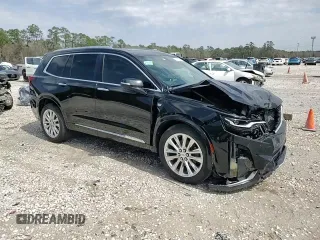 2020 Cadillac XT6 FWD Premium Luxury with VIN 1GYKPCRSXLZ104502, listed as a Copart auction lot 47808125 with 97,053 mi miles and Salvage Title. Bid and sale history available at carsss.com. Image 14.