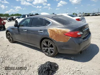 2012 Infiniti M with VIN JN1BY1AP8CM335333, listed as a Copart auction lot 56885145 with 190,552 mi miles and Salvage title. Bid and sale history available at DreamBid. Image 2.