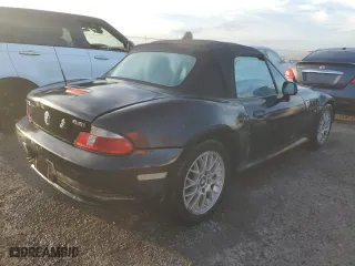 2002 BMW Z3 2.5i with VIN 4USCN33402LM05124, listed as a Copart auction lot 73853154 with 0 mi miles and Non Repairable. Bid and sale history available at carsss.com. Image 3.