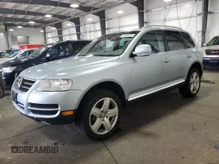2007 Volkswagen Touareg V6 with VIN WVGZE77LX7D023186, listed as a Copart auction lot 71650314 with 99,577 mi miles and Clean Title. Bid and sale history available at DreamBid. Image 1.