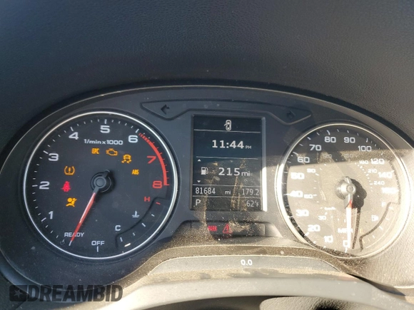 2016 Audi A3 1.8T Premium Plus with VIN WAUC7GFFXG1042576, listed as a Copart auction lot 77613214 with 81,684 mi miles and Salvage Title. Bid and sale history available at carsss.com. Image 9.