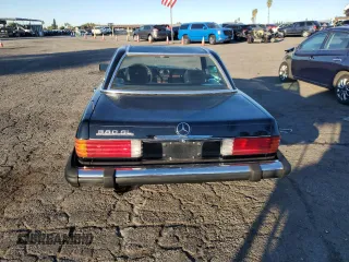 1984 Mercedes-Benz 380 with VIN WDBBA45A7EA009003, listed as a Copart auction lot 83547714 with 62,317 mi miles and Clean Title. Bid and sale history available at carsss.com. Image 6.