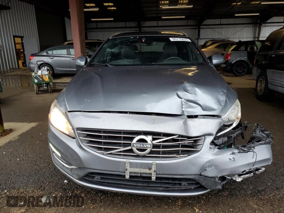 2017 Volvo V60 Premier with VIN YV140MEK3H1339550, listed as a Copart auction lot 86770894 with 128,343 mi miles and Salvage Title. Bid and sale history available at carsss.com. Image 5.