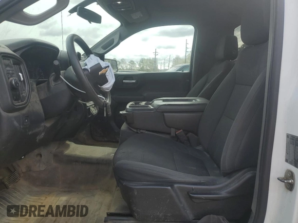 2020 Chevrolet Silverado 1500 Work Truck with VIN 3GCNWAEH7LG121522, listed as a Copart auction lot 50176095 with 166,094 mi miles and Salvage Title. Bid and sale history available at DreamBid. Image 7.