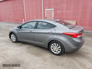 2012 Hyundai Elantra GLS PZEV with VIN 5NPDH4AE7CH133843, listed as a Copart auction lot 50526765 with 142,562 mi miles and Clean Title. Bid and sale history available at carsss.com. Image 2.