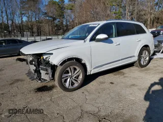 2023 Audi Q7 Premium Plus with VIN WA1LXBF72PD002175, listed as a Copart auction lot 46296805 with 24,387 mi miles and Salvage title. Bid and sale history available at DreamBid. Image 1.