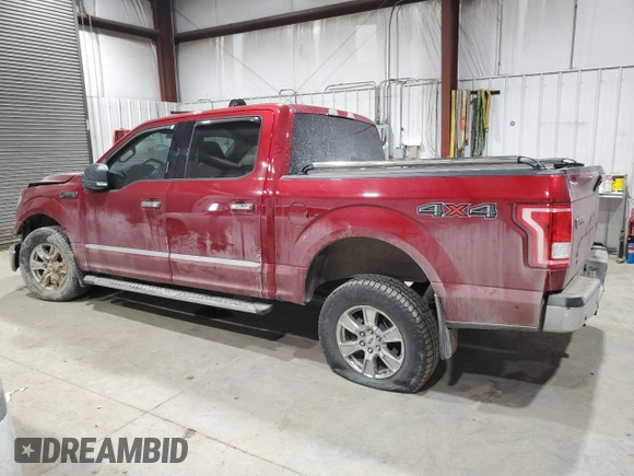 2016 Ford F-150 XLT with VIN 1FTEW1EF6GKD11714, listed as a Copart auction lot 47992265 with 90,462 mi miles and Salvage title. Bid and sale history available at DreamBid. Image 2.