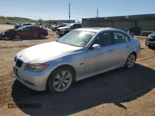 2007 BMW 3 Series 335xi with VIN WBAVD53517A007586, listed as a Copart auction lot 54971955 with 162,909 mi miles and Clean Title. Bid and sale history available at carsss.com. Image 1.