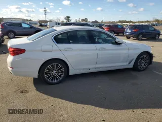 2020 BMW 5 Series 530i xDrive with VIN WBAJR7C09LCE07428, listed as a Copart auction lot 44449835 with 57,440 mi miles and Salvage title. Bid and sale history available at DreamBid. Image 3.