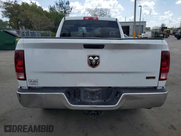 2012 Ram 1500 ST with VIN 1C6RD6FP5CS196777, listed as a Copart auction lot 53887955 with 182,785 mi miles and Clean title. Bid and sale history available at DreamBid. Image 7.
