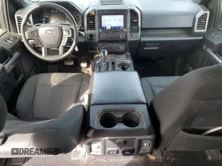 2020 Ford F-150 XL with VIN 1FTEW1CP8LKE86374, listed as a Copart auction lot 43607505 with 163,898 mi miles and Salvage Title. Bid and sale history available at carsss.com. Image 8.
