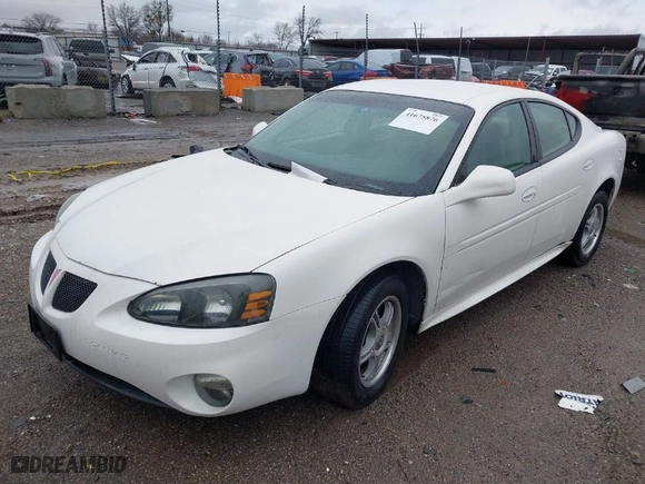 2005 Pontiac Grand Prix with VIN 2G2WP522X51343657, listed as a IAAI auction lot 41675876 with 280233 miles. Bid and sale history available at carsss.com. Image 2.