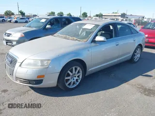 2005 Audi A6 with VIN WAUDG74F95N067286, listed as a IAAI auction lot 40220046 with 207,849 mi miles. Bid and sale history available at carsss.com. Image 2.