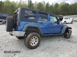 2009 Jeep Wrangler Unlimited Rubicon with VIN 1J4GA69169L762992, listed as a Copart auction lot 51674355 with 147,181 mi miles and Salvage title. Bid and sale history available at DreamBid. Image 3.