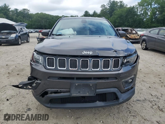 2019 Jeep Compass Altitude с VIN 3C4NJDBB2KT712170, выставлен на аукционе Copart как лот 61416485 с пробегом 48 866 миль миль и Списание • Salvage title. История ставок и продаж доступна на DreamBid. Изображение 5.