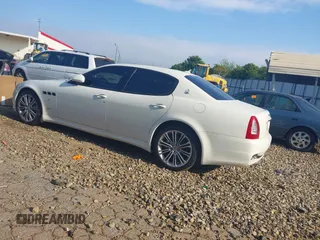 2012 Maserati Quattroporte S z VIN ZAM39JKA1C0065597, wystawiony jako IAAI lot #42193141 z przebiegiem 44 626 mil mil oraz . Historia ofert i sprzedaży dostępna na DreamBid. Obrazek 3.