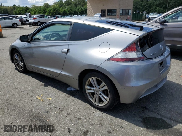 2011 Honda CR-Z with VIN JHMZF1C44BS014211, listed as a Copart auction lot 66487924 with 206,628 mi miles and Salvage title. Bid and sale history available at DreamBid. Image 2.