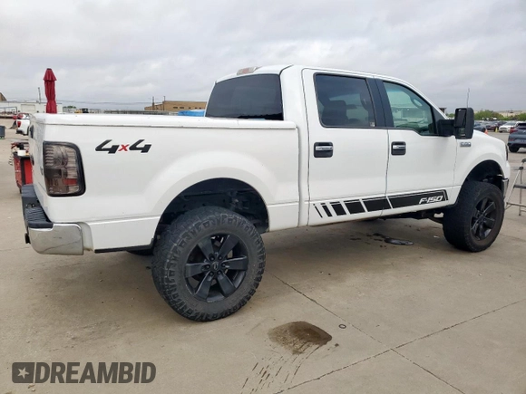 2006 Ford F-150 XLT z VIN 1FTPW14566KA89448, wystawiony jako Copart lot #50321345 z przebiegiem 180 896 mil mil oraz Szkoda całkowita • Salvage title. Historia ofert i sprzedaży dostępna na DreamBid. Obrazek 3.