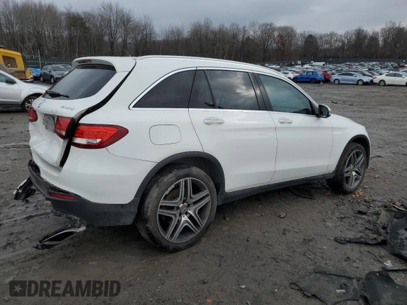 2016 Mercedes-Benz GLC with VIN WDC0G4KB1GF013407, listed as a Copart auction lot 81338304 with 119,616 mi miles and Salvage Title. Bid and sale history available at carsss.com. Image 3.