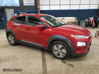 2021 Hyundai Kona Electric Ultimate with VIN KM8K53AG8MU130481, listed as a Copart auction lot 78882913 with 80,750 mi miles. Bid and sale history available at carsss.com. Image 4.