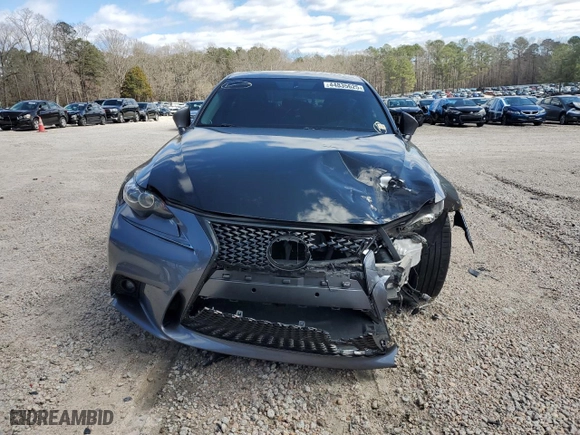 2014 Lexus IS 250 with VIN JTHBF1D28E5035225, listed as a Copart auction lot 44835625 with 118,640 mi miles and Salvage Title. Bid and sale history available at carsss.com. Image 5.