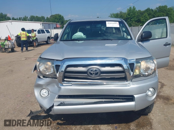 2010 Toyota Tacoma PreRunner with VIN 3TMJU4GN5AM106167, listed as a IAAI auction lot 42454443 with 53,407 mi miles and . Bid and sale history available at DreamBid. Image 6.