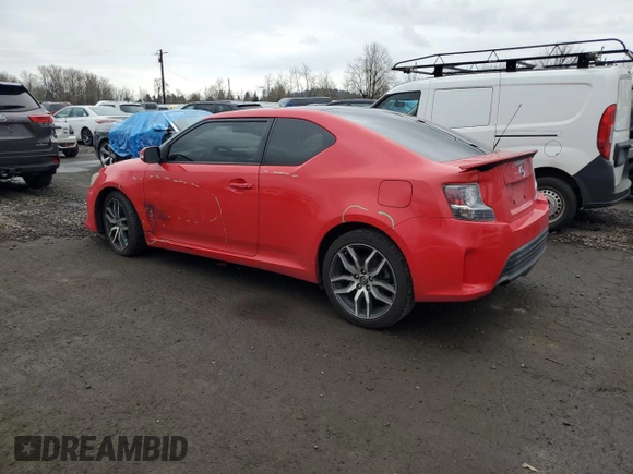 2014 Scion tC z VIN JTKJF5C77E3075236, wystawiony jako Copart lot #47632495 z przebiegiem 134 825 mil mil oraz Szkody całkowita. Historia ofert i sprzedaży dostępna na DreamBid. Obrazek 2.