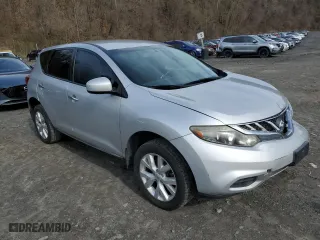 2013 Nissan Murano SL with VIN JN8AZ1MW8DW307731, listed as a Copart auction lot 52633075 with 146,887 mi miles and Salvage Title. Bid and sale history available at carsss.com. Image 4.