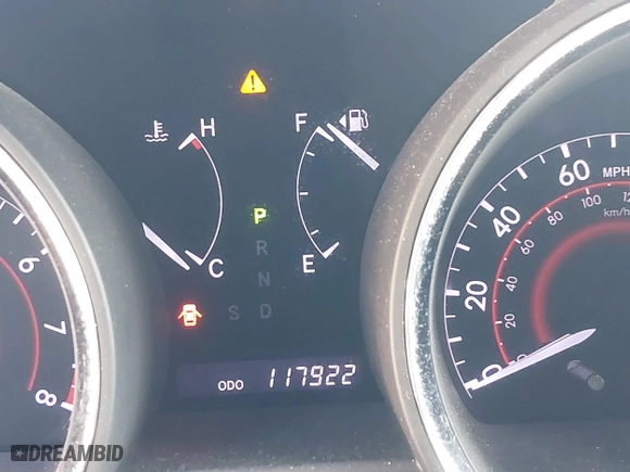 2013 Toyota Highlander with VIN 5TDZK3EH4DS135471, listed as a IAAI auction lot 41746204 with 117,922 mi miles. Bid and sale history available at carsss.com. Image 16.