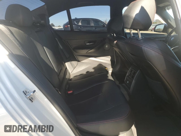 2012 BMW 3 Series 335i with VIN WBA3A9C59CF270736, listed as a Copart auction lot 87223824 with 124,700 mi miles and Salvage title. Bid and sale history available at DreamBid. Image 10.