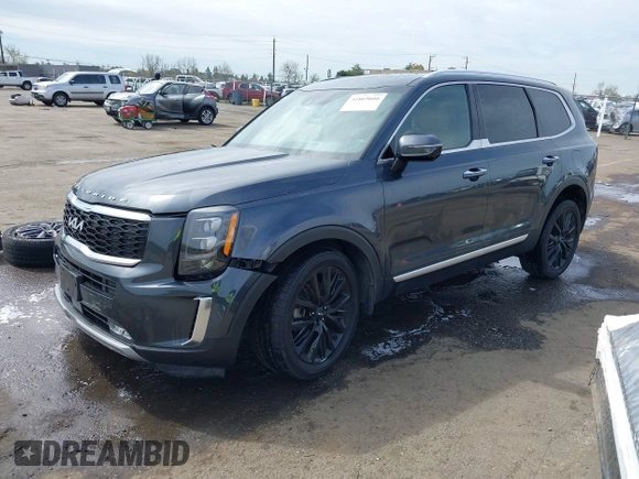 2022 Kia Telluride SX with VIN 5XYP54HC2NG253361, listed as a IAAI auction lot 41865666 with 26,473 mi miles and . Bid and sale history available at DreamBid. Image 18.