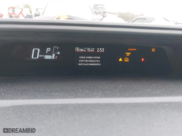 2015 Toyota Prius c One with VIN JTDKDTB36F1096872, listed as a IAAI auction lot 41202434 with 130,386 mi miles. Bid and sale history available at carsss.com. Image 7.